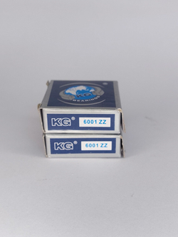 Подшипник KG 6001ZZ 12х28х8 мм к-т 2 шт.