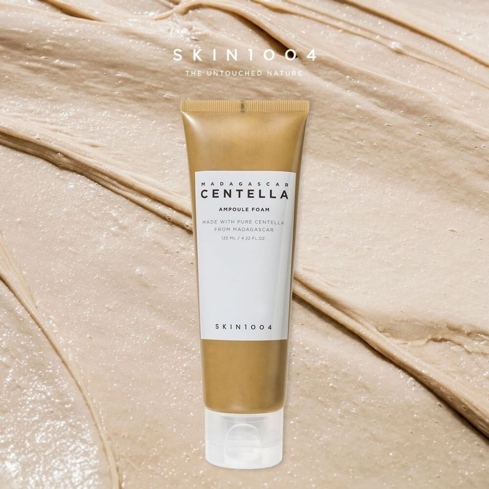 Skin1004 Madagascar Centella Ampoule Foam успокаивающая пенка для умывания с центеллой азиатской