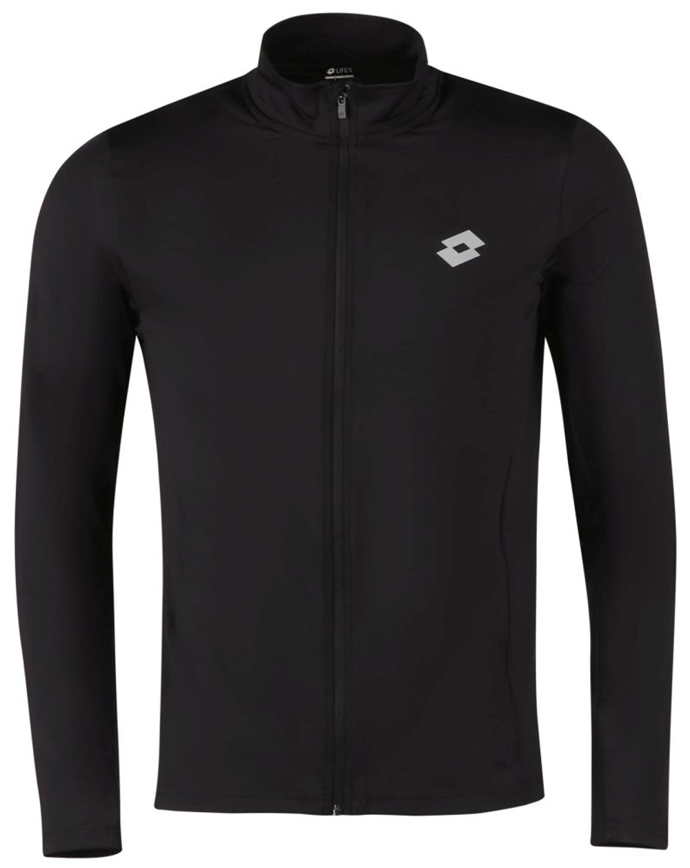 Куртка теннисная Lotto Running Sweat Full Zip - all black