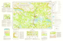 Сборник №2 «Юлинки». Учебные топографические карты 1:50 000 для склейки.
