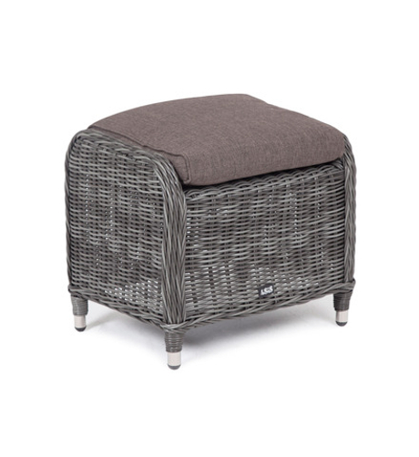 4SIS "Толедо" пуф плетеный, цвет графит