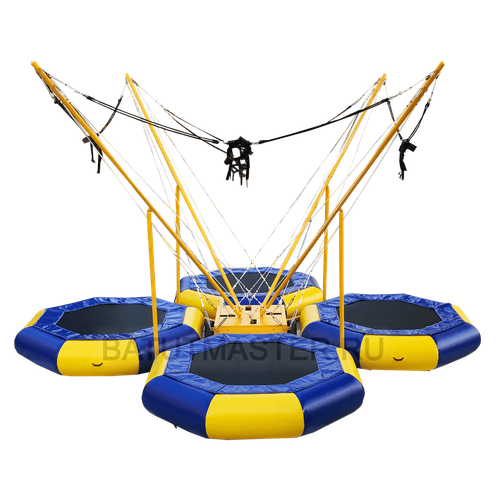 Батут-банджи «Полёт 3», 4-местный, 7×7×6 м