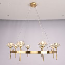 Подвесная Люстра Lotos D80 8 Lamps By Imperiumloft