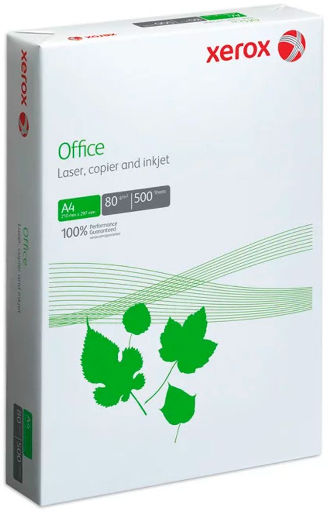 Бумага XEROX  Office класс&quot;B&quot;,   А4   80г/м2  500л (кратно 5шт)