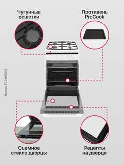 Газовая плита Hansa FCGW52021