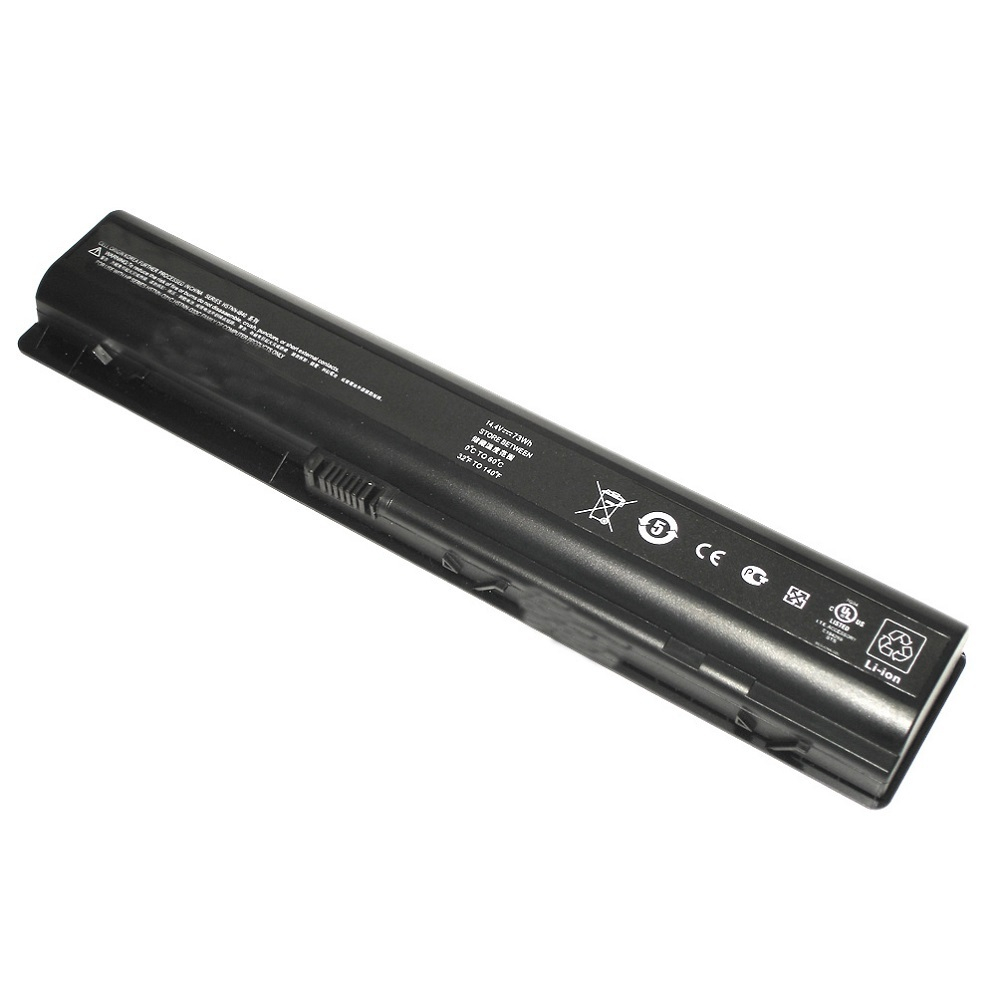 Аккумуляторная батарея для ноутбука HP Pavilion DV9000 (HSTNN-Q21C)14.4V 73Wh черная
