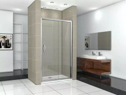 Душевая дверь в нишу Bas Infinity WTW-110-C-CH 110*185 без поддона