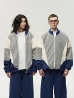 Толстовка One Two Zip-Up Grey-Navy Smoke