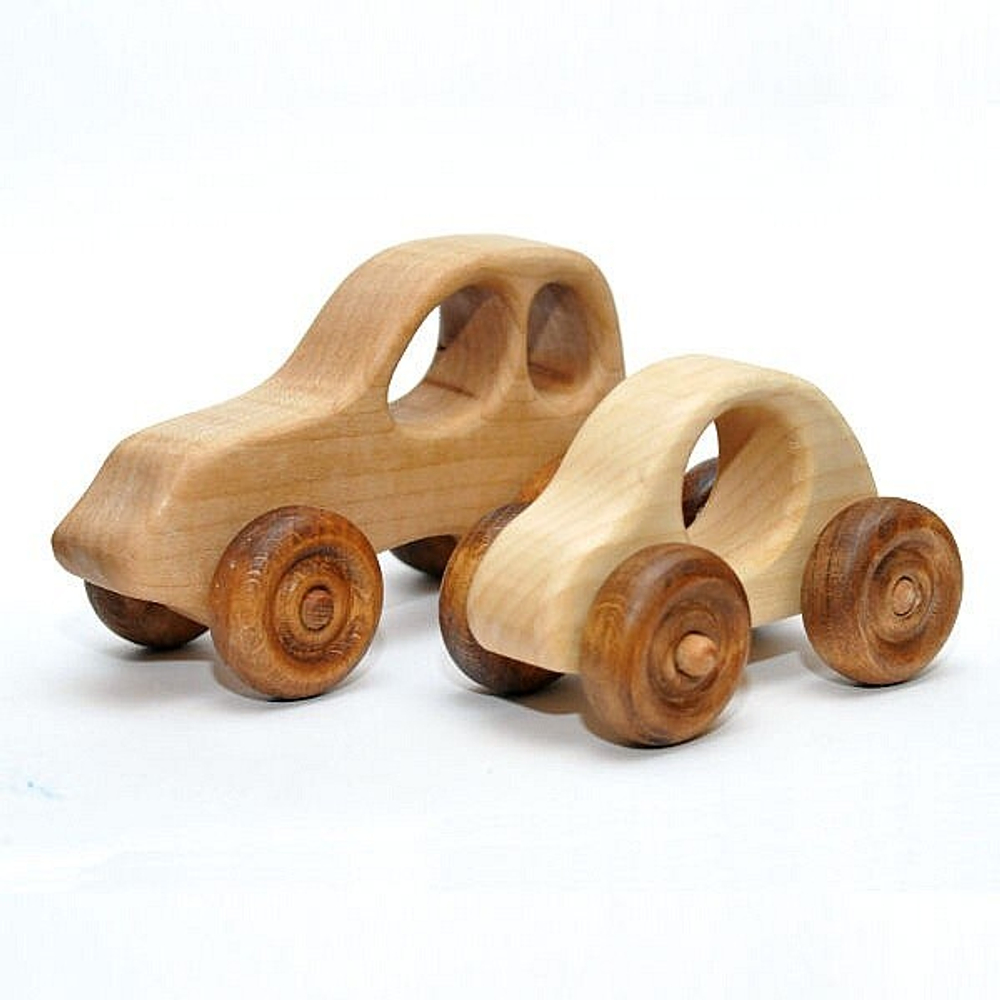 Деревянная машинка Жук Леснушки