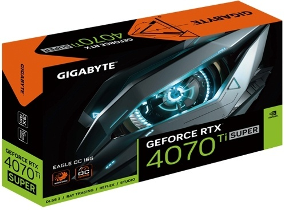 Видеокарта GIGABYTE GeForce RTX 4070 Ti SUPER EAGLE OC 16 Гб