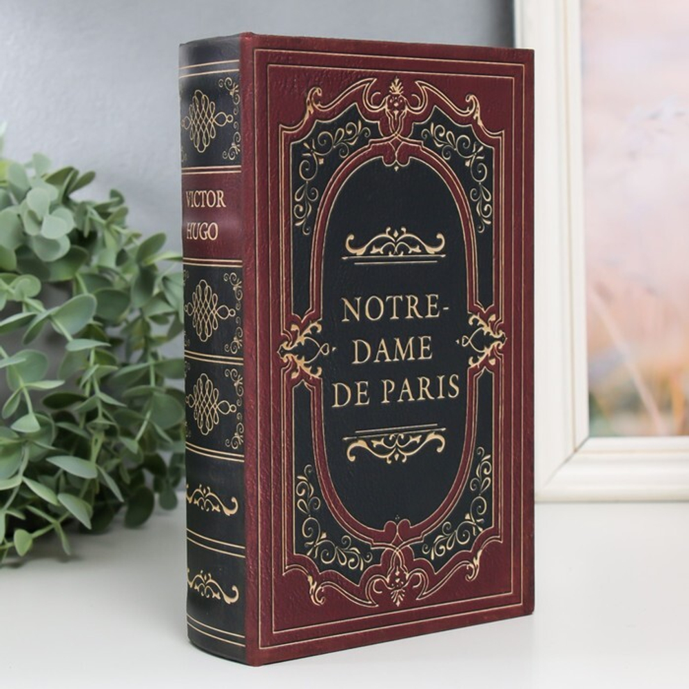 9078958 Сейф-книга дерево кожзам