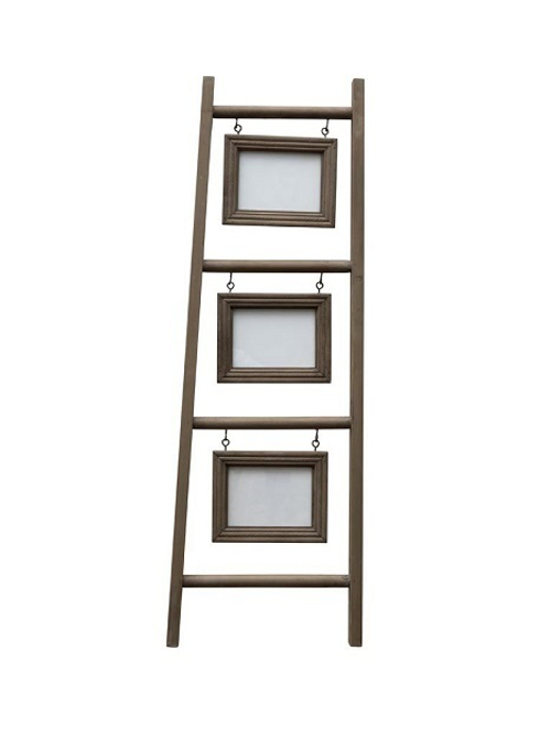 Фоторамка "Лестница" 118х40см Дерево,металл,стекло