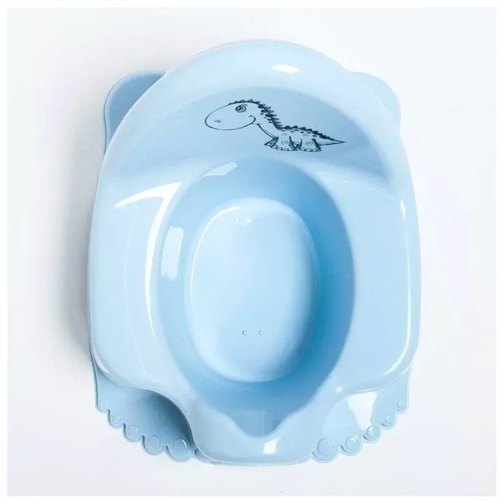 Горшок детский "Дино"  (blue-голубой)