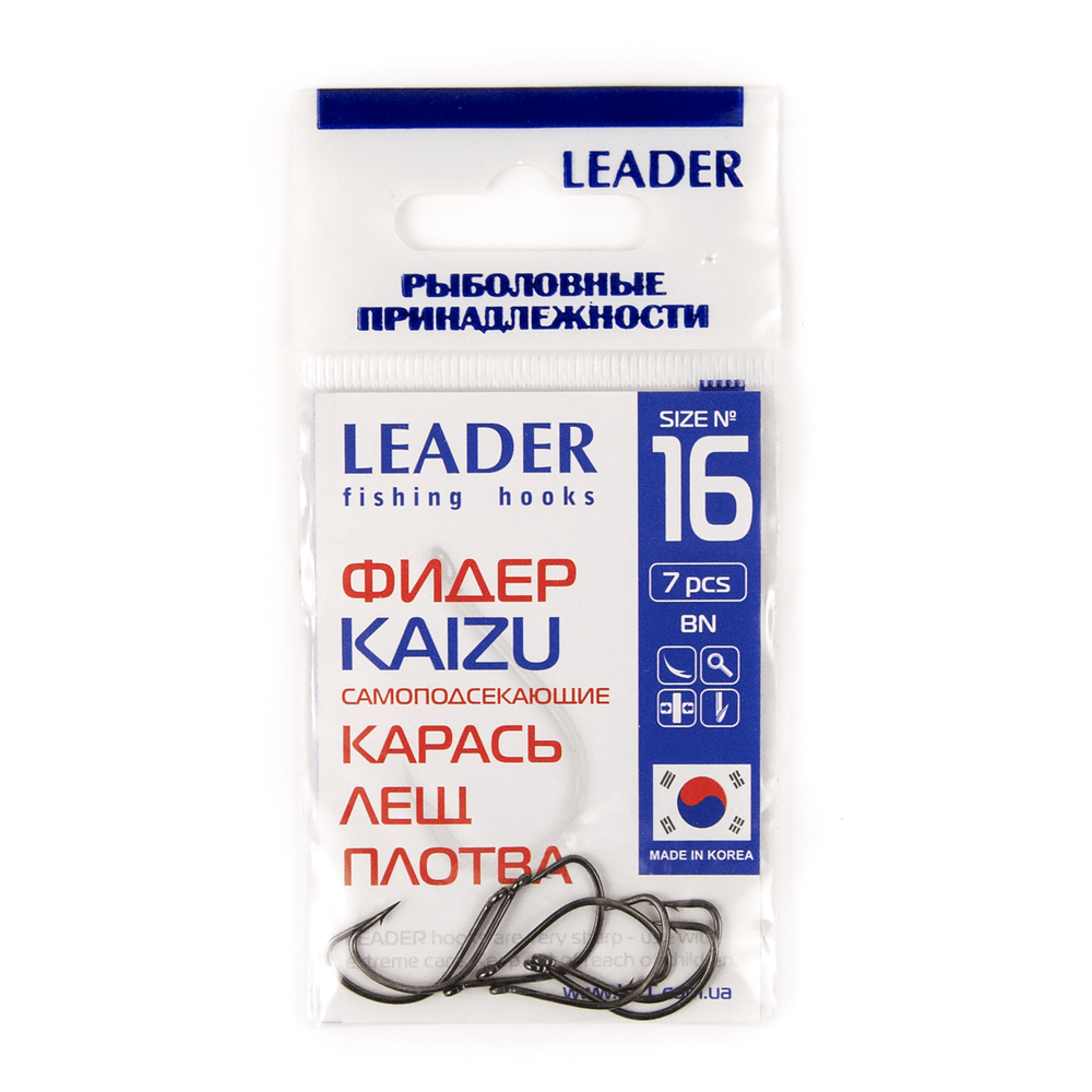 Крючок Leader Фидер Kaizu