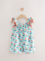 Комбинезон летний для девочки Next AM2-429, Голубой