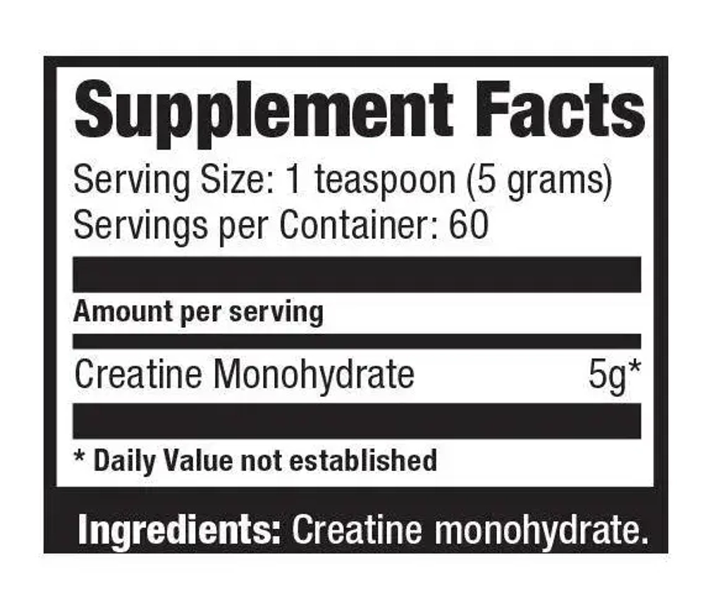 Ultimate Nutrition Creatine Monohydrate 300 gr , Креатин в порошке без вкуса