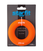 Эспандер кистевой ES-404 Кольцо, 25 кг, силикагель, оранжевый