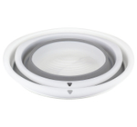 Таз ФЛЕКС 10 л складной, отверстие для подвешивания, материал- полипропилен, ТЭП М2502