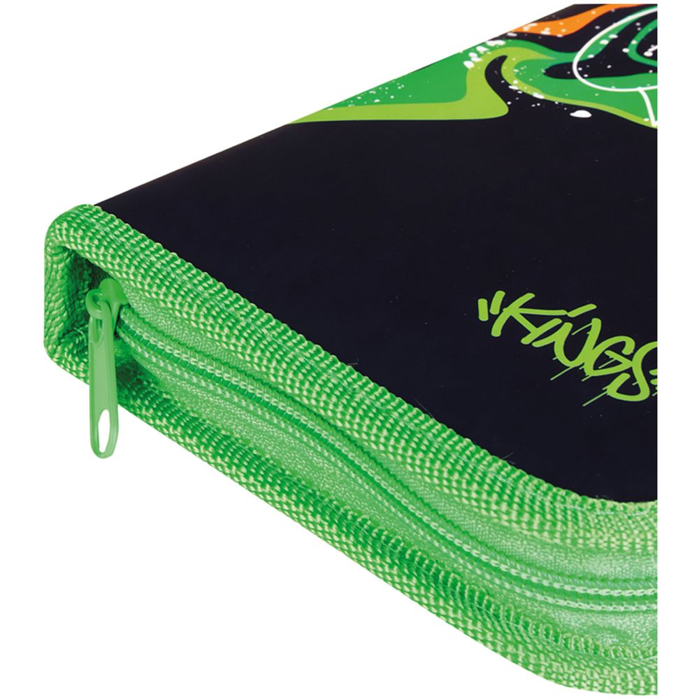 Пенал 1 отделение, 190*115 ArtSpace "Graffiti", ламинированный картон, софт-тач