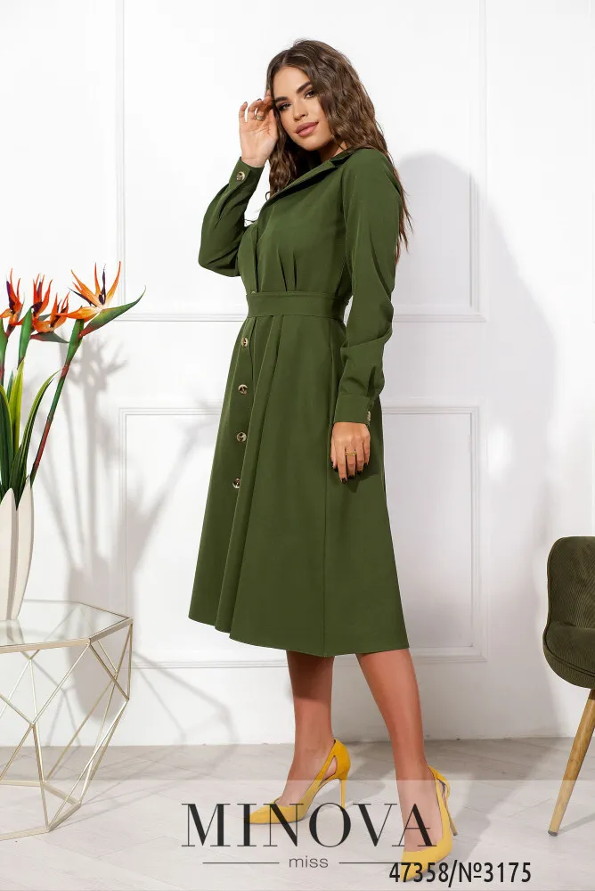 Платье 3175-хаки Minova