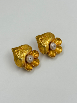 Клипсы в виде сердец Christian Lacroix