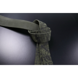 Ременная заготовка зеленая лофт гладкая