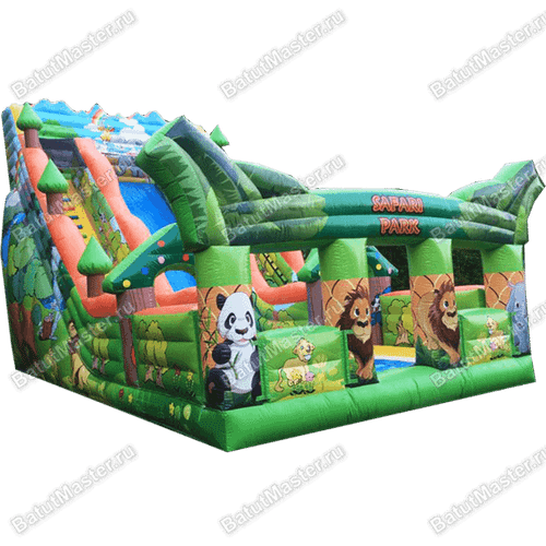 Надувной батут "Волшебный лес"