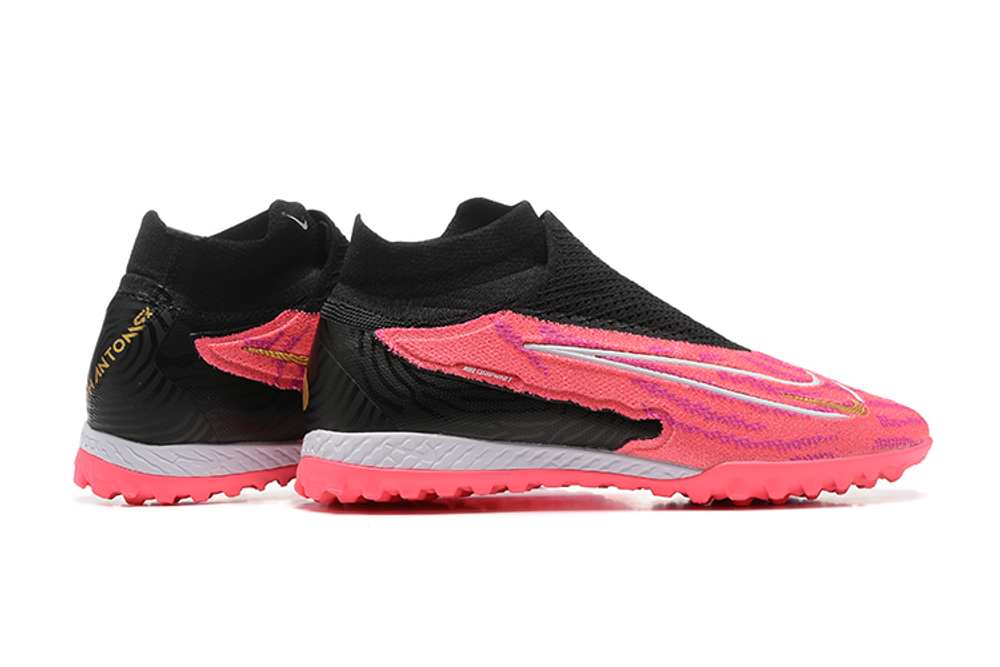 Шиповки Nike Phantom GX Elite DF Link TF (Черно-розовый)