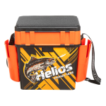 Ящик рыболовный зимний Helios FishBox TROUT с карманами, Оранжевый