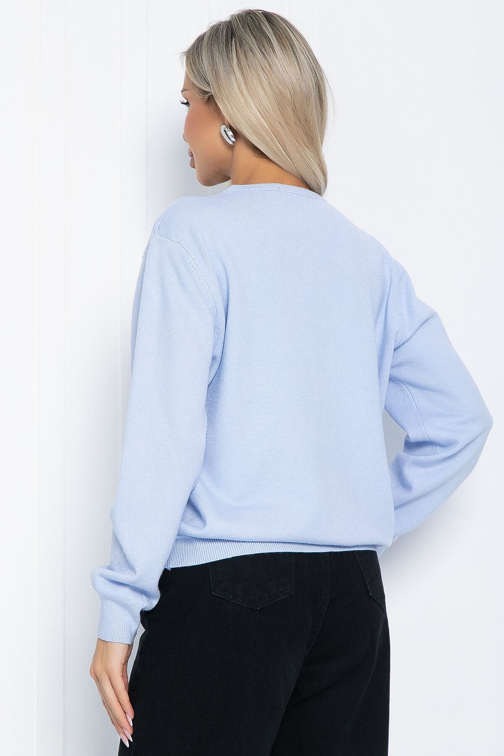 Джемпер Берцелия (голубой) Б12414-4 LT Collection