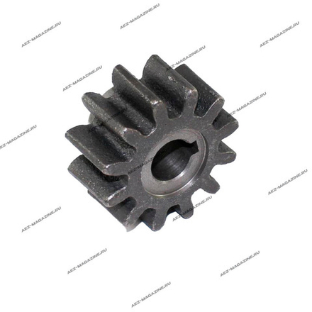 Шестерня привода барабана бетономешалки D-69х19мм, высота 40, высота зуба 30, 12z под шпонку