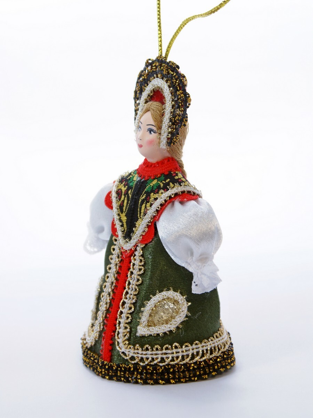 Кукла-подвеска в костюме Русская красавица