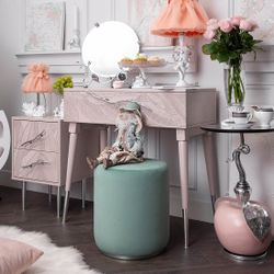 Банкетка ENZO Аквамарин Голд