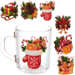 Кружка 200мл «Зимняя фантазия» 6 видов