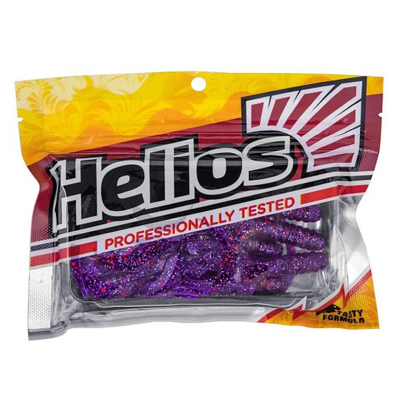 Твистер Helios Credo Four tail 2,35&quot;/6,0 см Fio 10шт. (HS-20-012)