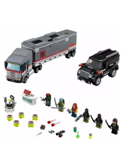 Конструктор Большая снежная машина для побега 743 детали