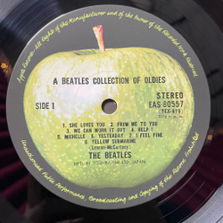 Винтажная виниловая пластинка LP The Beatles A Collection Of Beatles Oldies (Japan 1976) (Obi) Michelle