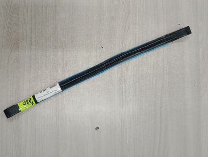 Ремень налобный дутый с голубой подложкой