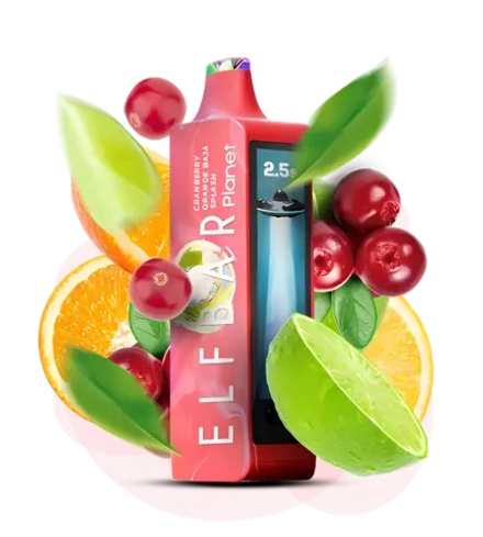 Elf Bar Planet 25000 - Cranberry Orange Baja Splash (5% nic)