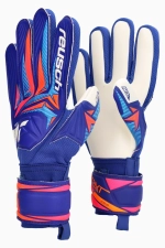 Вратарские перчатки Reusch Attrakt Grip Junior - синий