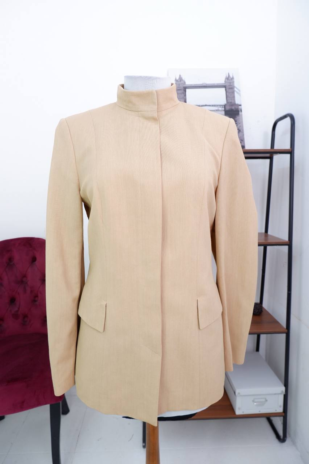 Жакет Betty Barclay светлого оттенка,маркировка 36 eur, визуально 44/46 размер