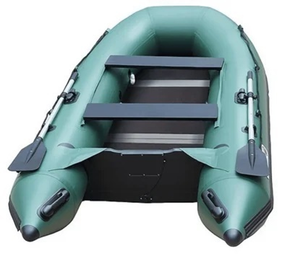 Лодка ПВХ YUKONA 330TSE ФАНЕРА + 2х-тактный лодочный мотор TOHATSU M 9.9 D2 S