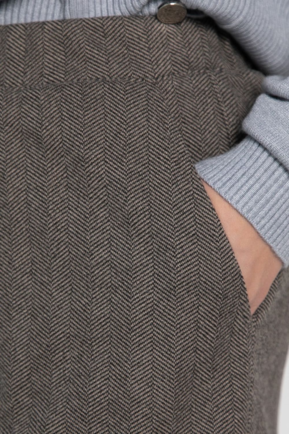 Брюки прямые Лиора (коричневые) Б15007-8М LT Collection