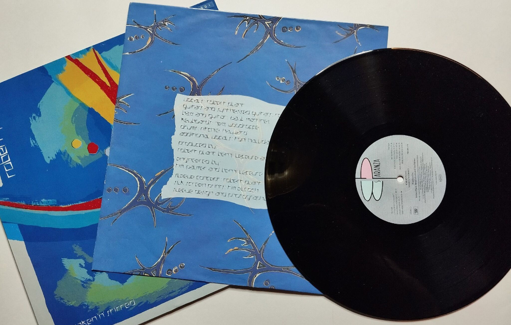 Винтажная виниловая пластинка LP Robert Plant Shaken N Stirred (Germany 1985)