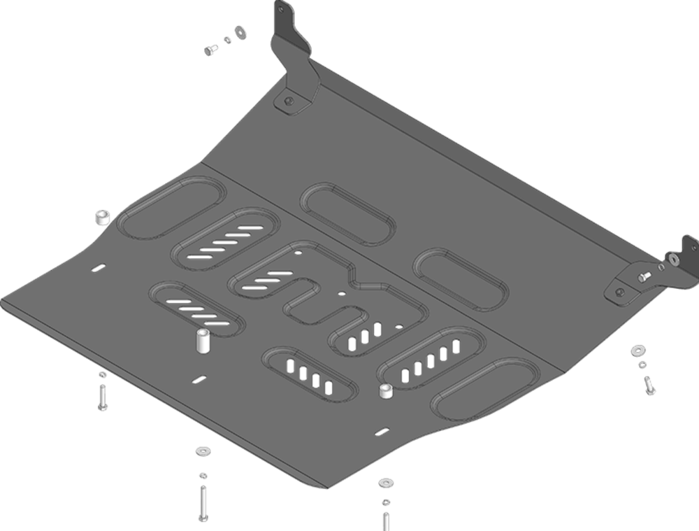 Защита стальная для VW Teramont Pro; X; Talagon; Tavendor (China); Atlas MOTODOR.72710