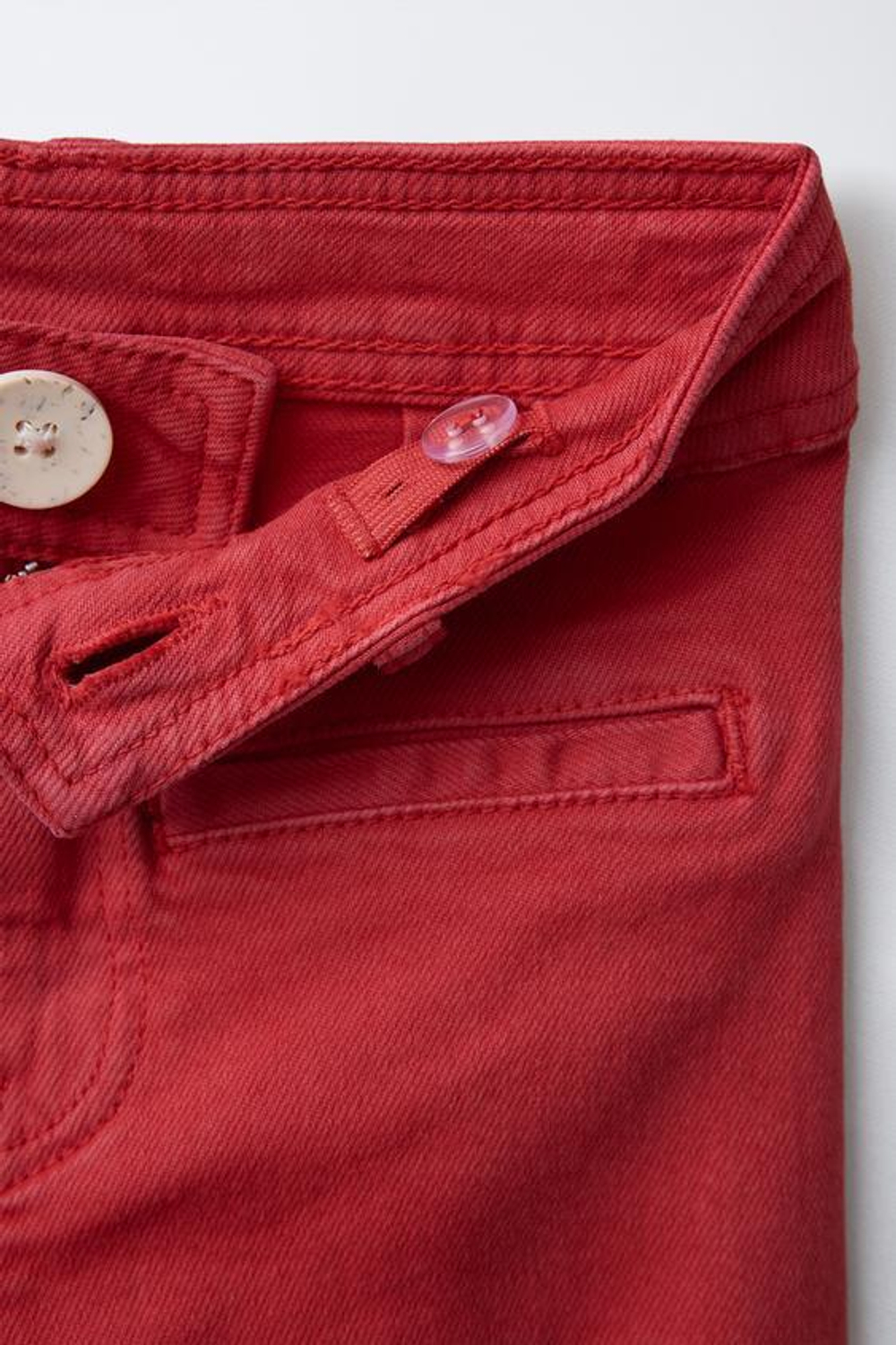 ZARA ДЖИНСЫ MARINE, МАЛИНОВЫЙ