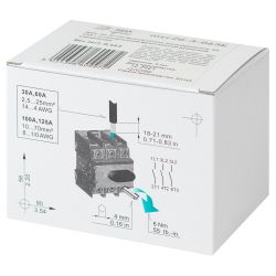 Выключатель-разъединитель ВНК-32-31130 ЭРА PRO mvr20-3-063E 3П 63А с установленной фронтальной рукояткой управления