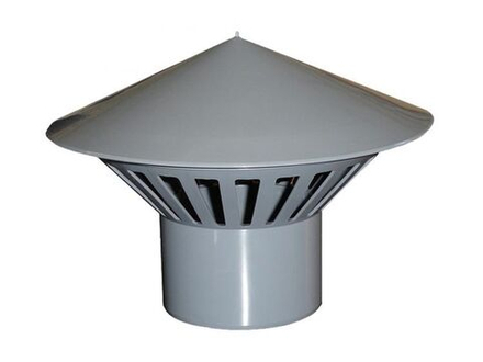 Зонт канализационный вентиляционный d50мм для внутренней канализации