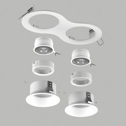 Встраиваемый светильник Lightstar Domino D6260606WMOD