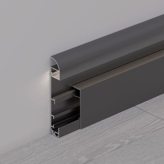 Профиль Arlight Plintus-H80-2000 Black 045448